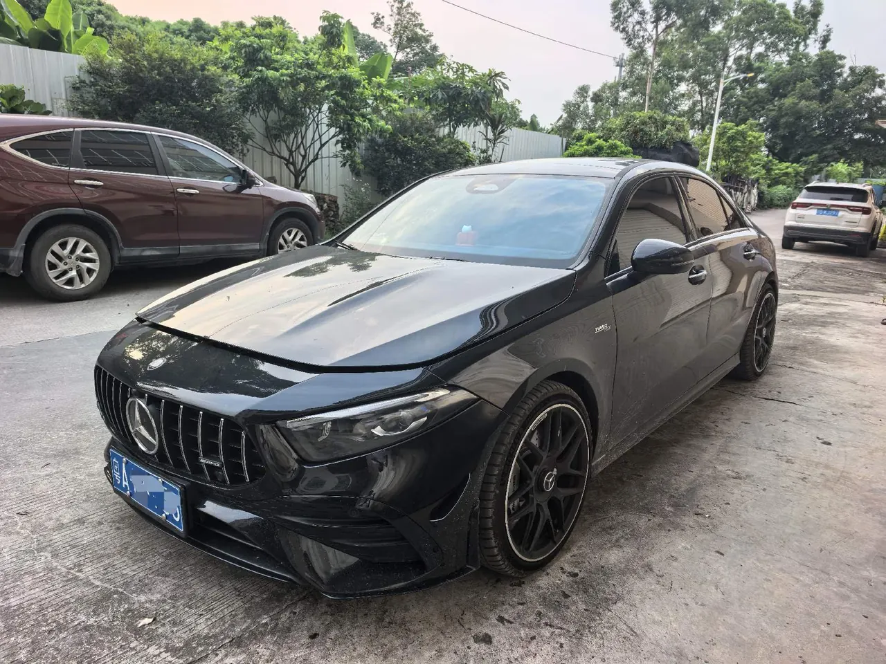 Open image lightbox: Mercedes Benz Class A AMG 2025 A 35 L AMG 4MATIC 48V 2.0T (modified) automatic gear