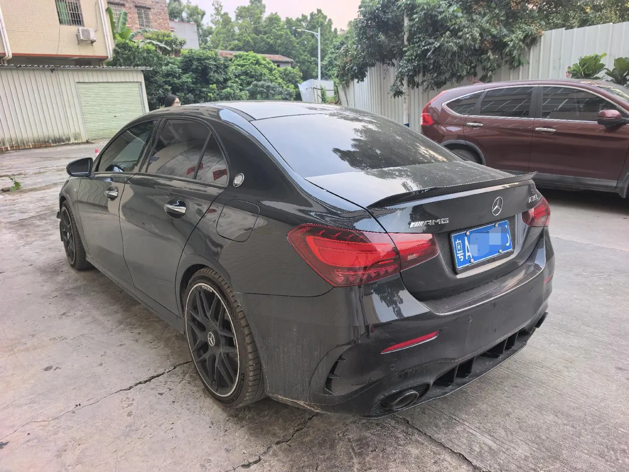 Mercedes Benz Class A AMG 2025 A 35 L AMG 4MATIC 48V 2.0T (modified) automatic gear 6