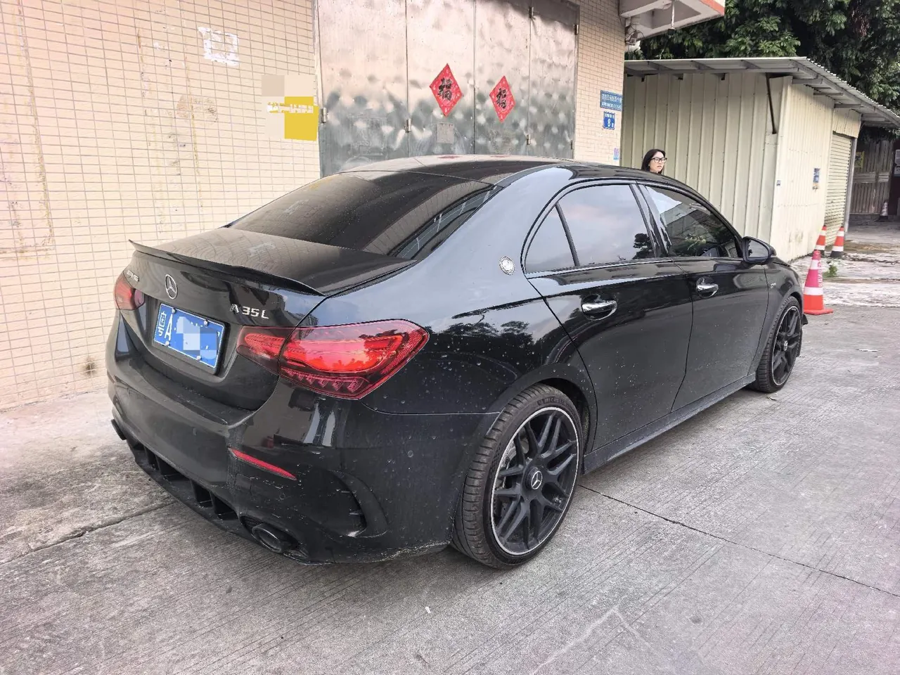 Mercedes Benz Class A AMG 2025 A 35 L AMG 4MATIC 48V 2.0T (modified) automatic gear 7