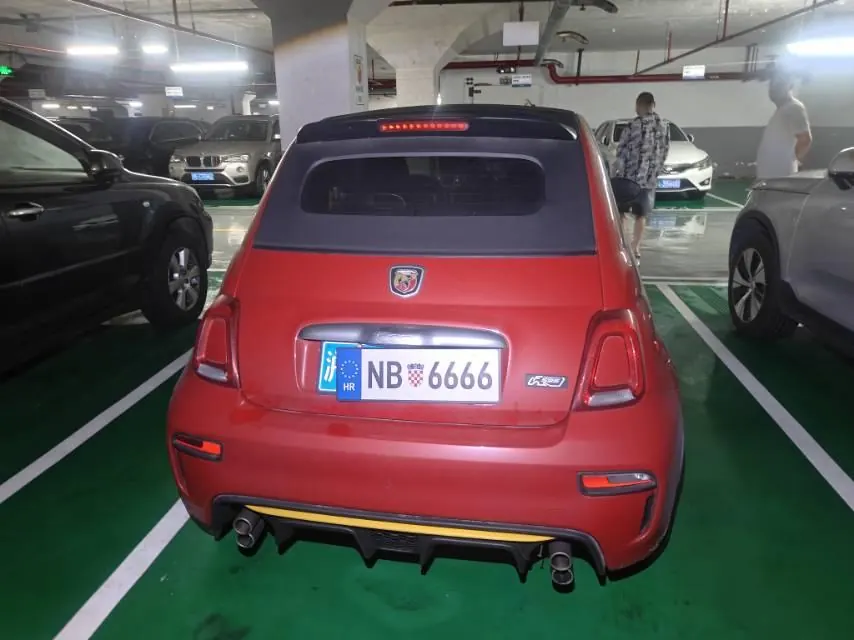 Fiat 500 (Imported) 2022 500 Abarth 1.4T Sequence Variable Speed Manual Gear 8