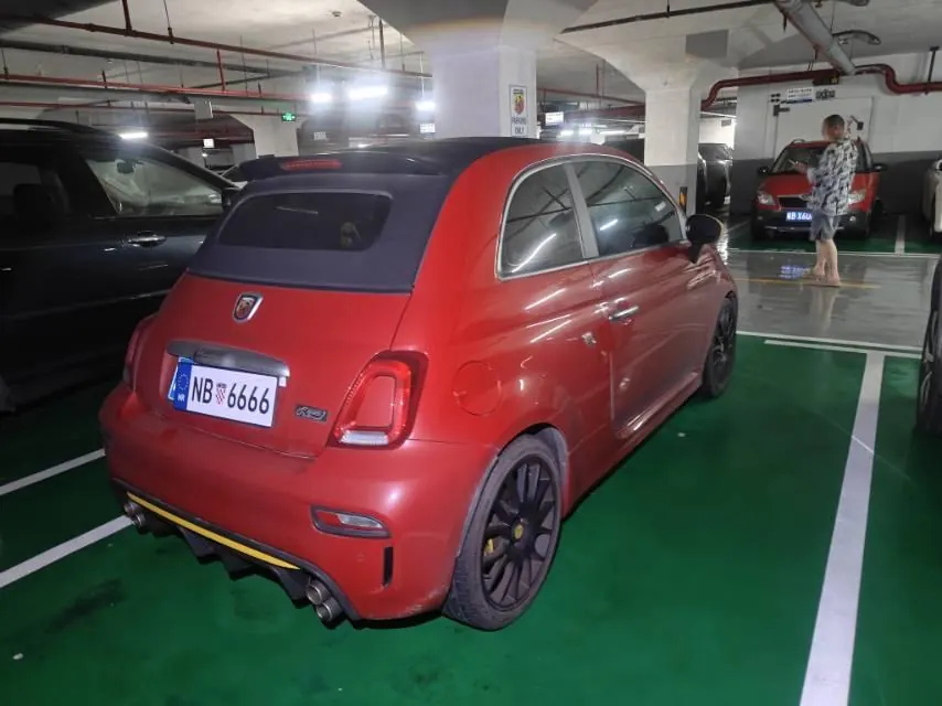 Fiat 500 (Imported) 2022 500 Abarth 1.4T Sequence Variable Speed Manual Gear 9