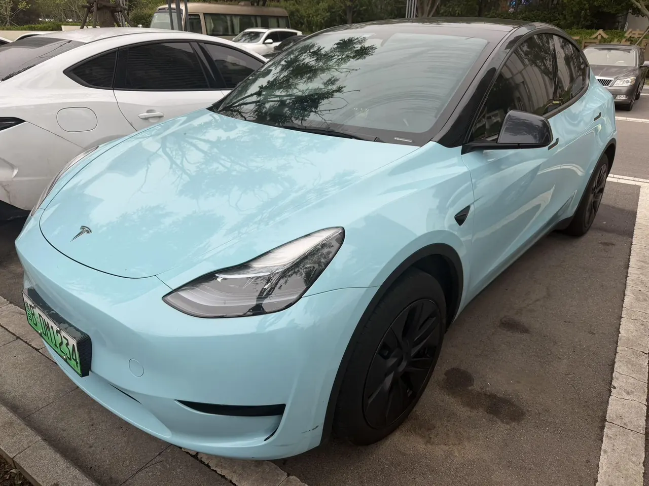 Tesla 2024 Model Y rear-wheel drive version automatic transmission - View 1