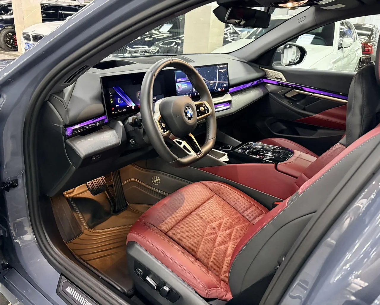 BMW 5 series 2024 530Li 48V 2.0T exclusive m sports suit automatic gear 6