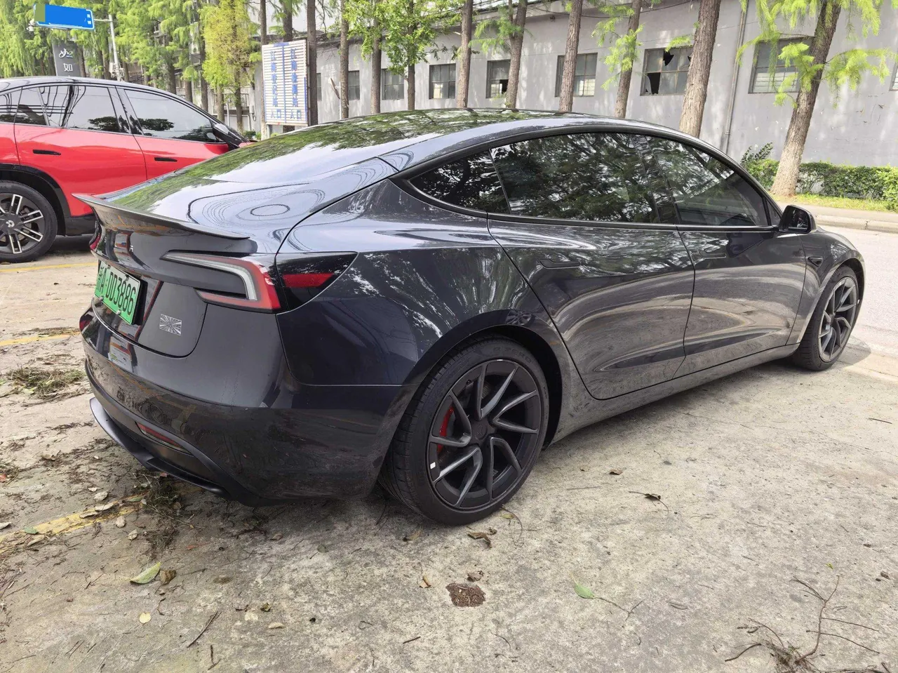 Tesla 2024 Model 3 high-performance all-wheel drive version automatic transmission 4