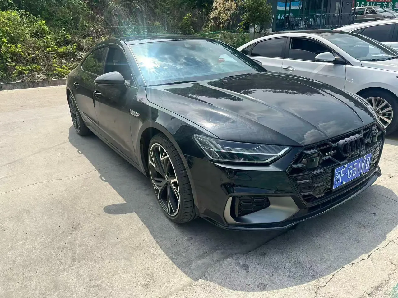 Audi 2024 A7L 2.0TFSI 45TFSI Quattro Black Samurai Edition Automatic Gear 2