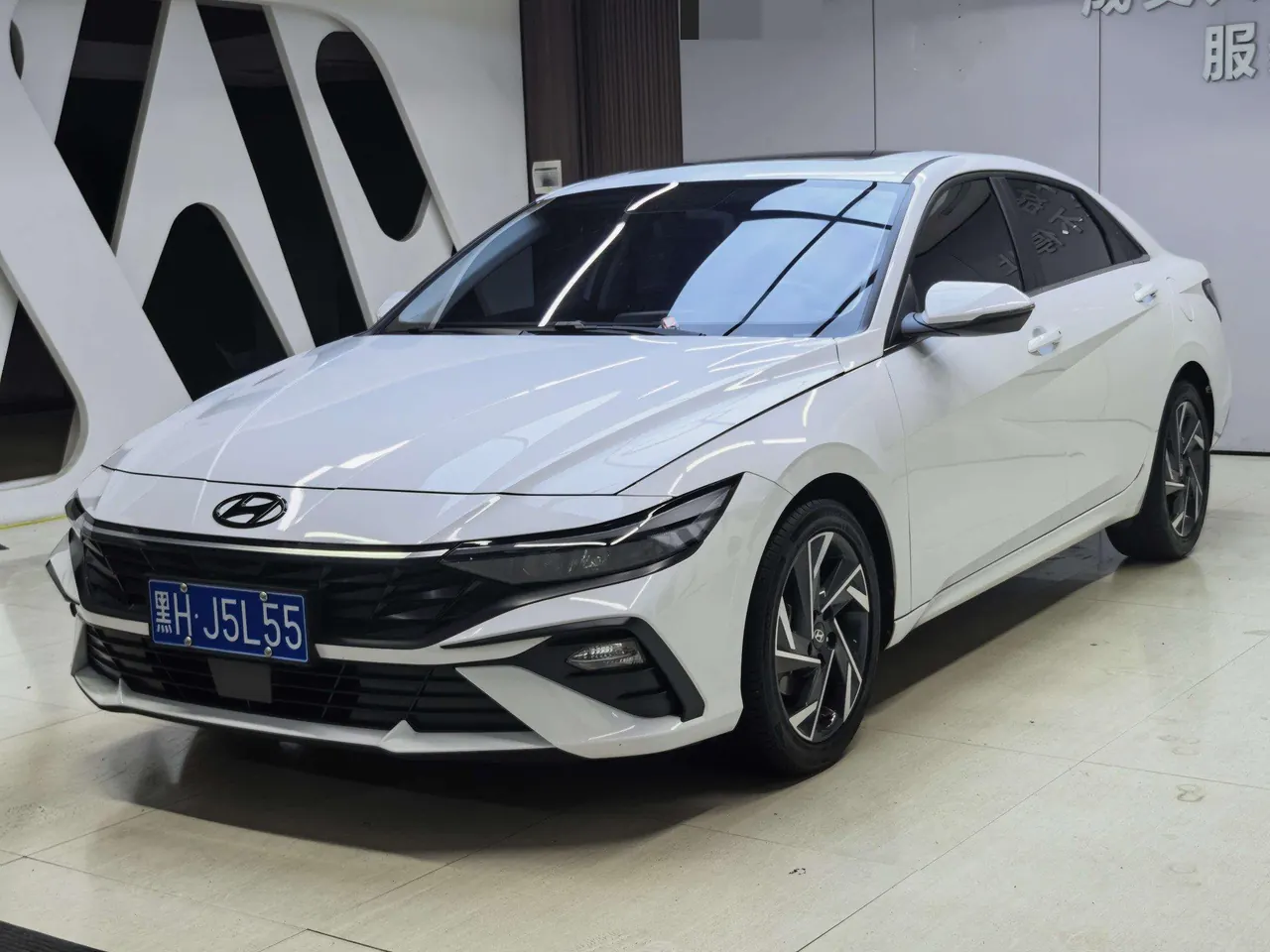 Hyundai 2023 Elantra-sedan 1.5 stepless GLX elite automatic gear - View 1