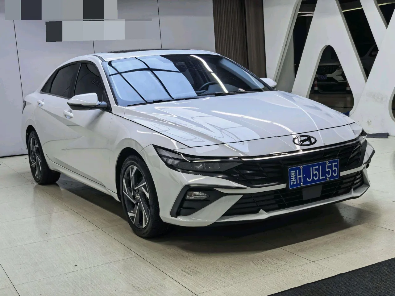 Hyundai 2023 Elantra-sedan 1.5 stepless GLX elite automatic gear 2