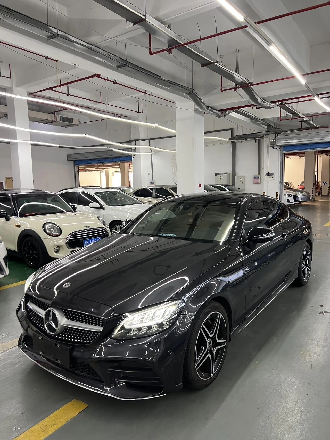 Open image lightbox: Mercedes Benz Class C (Imported) 2021 C 260 Coupe 48V 1.5T Automatic Gear
