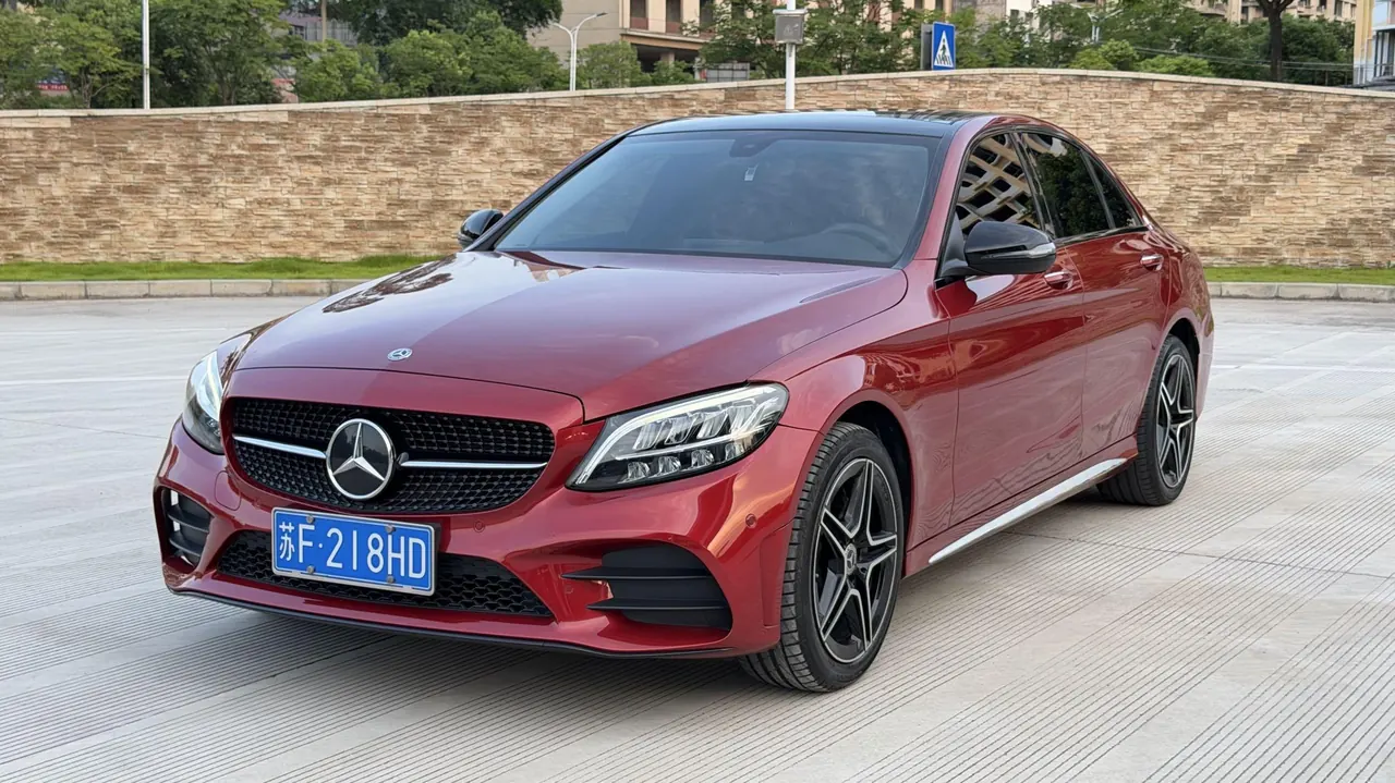 Mercedes Benz Class C 2021 C 260 L 48V 1.5T Sports Star Yao Zhen Tibetan Edition Automatic Gear - View 1