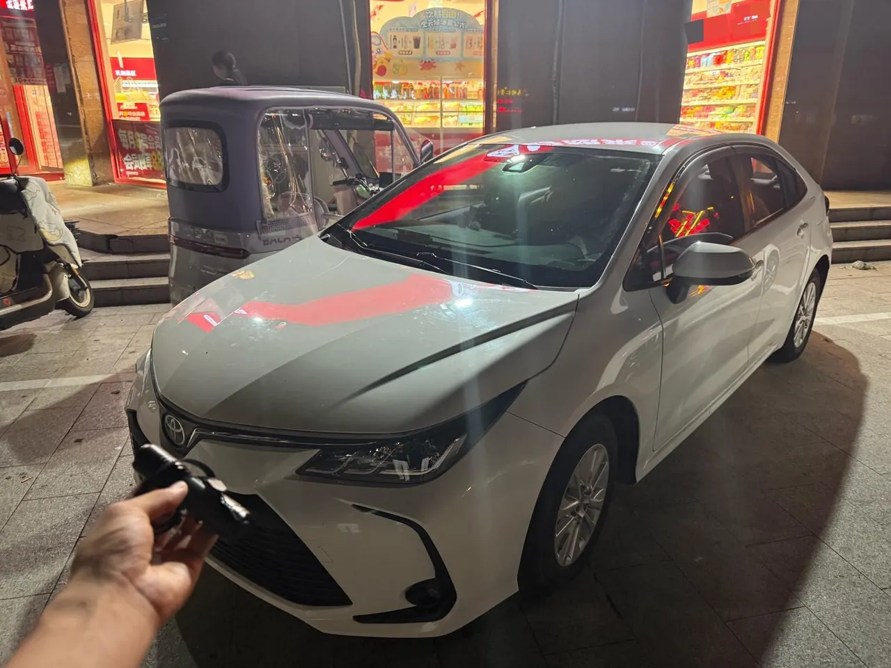 Toyota 2022 corolla 1.2T stepless pioneer PLUS version automatic gear - View 1