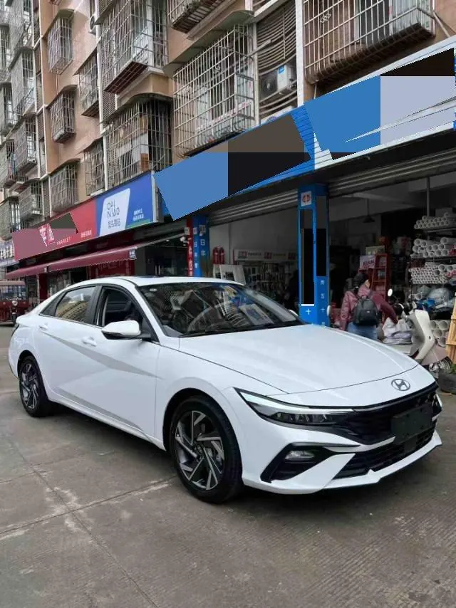 Hyundai 2023 Elantra-sedan 1.5 stepless GLX elite automatic gear 2