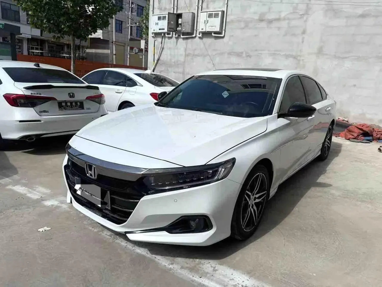 Открыть галерею: Honda 2022 10th Generation Accord 1.5T Stepless 260TURBO Magic Night Premium Edition Automatic Gear