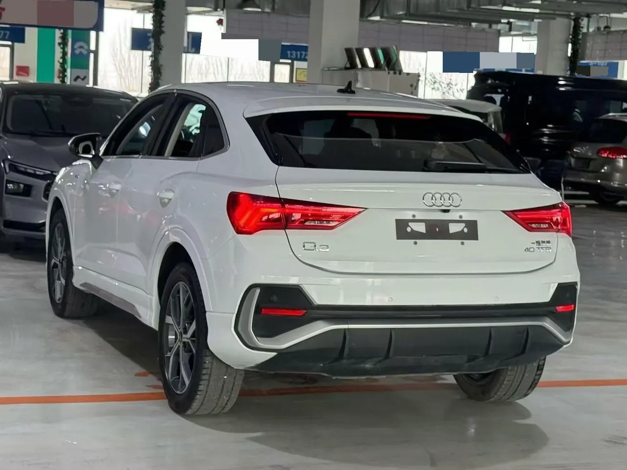 Audi 2021 Q3 Sportback 2.0TFSI 40TFSI into the life version of automatic gear 5