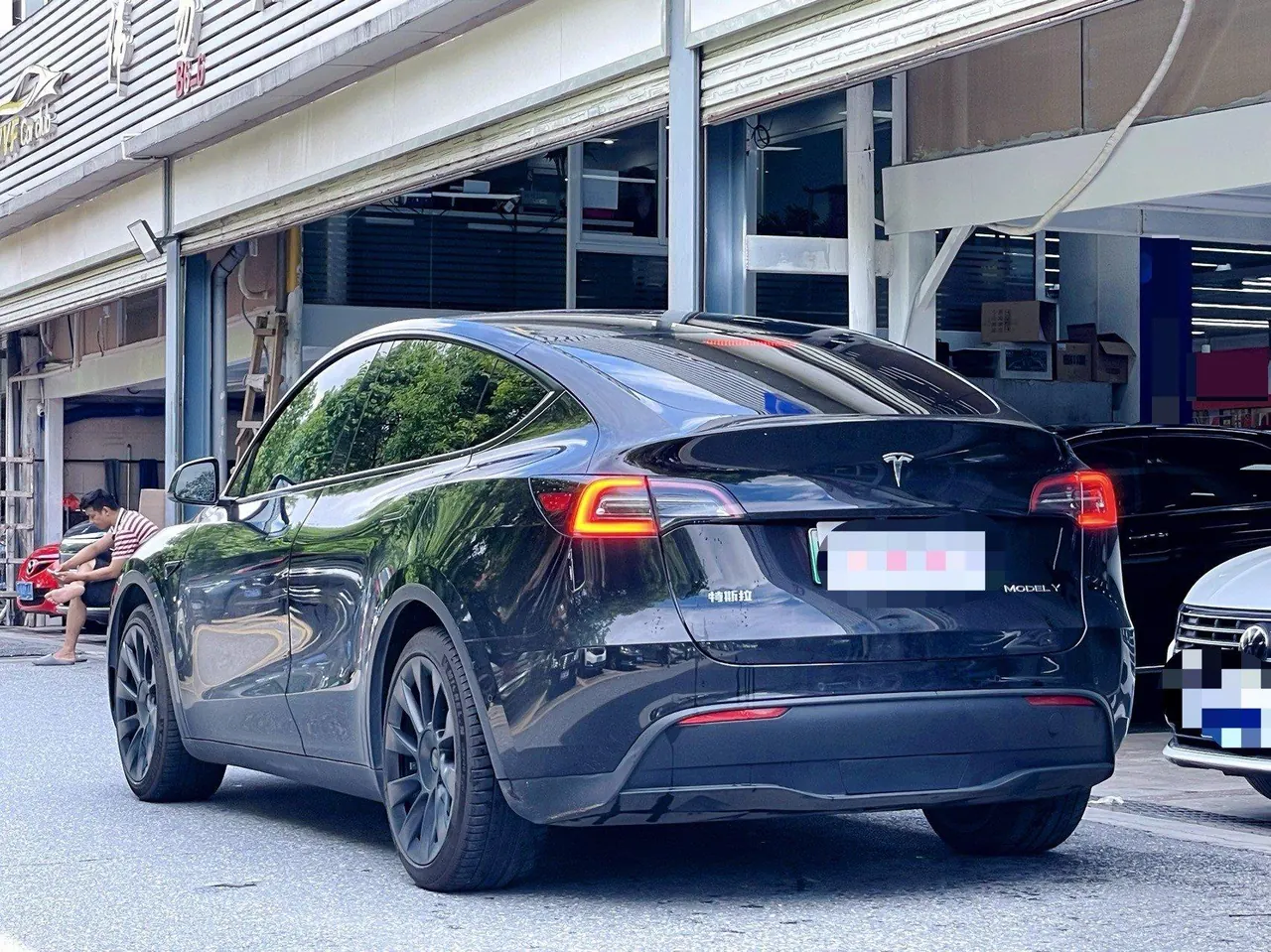 Tesla 2022 Model Y rear-wheel drive version automatic transmission 4