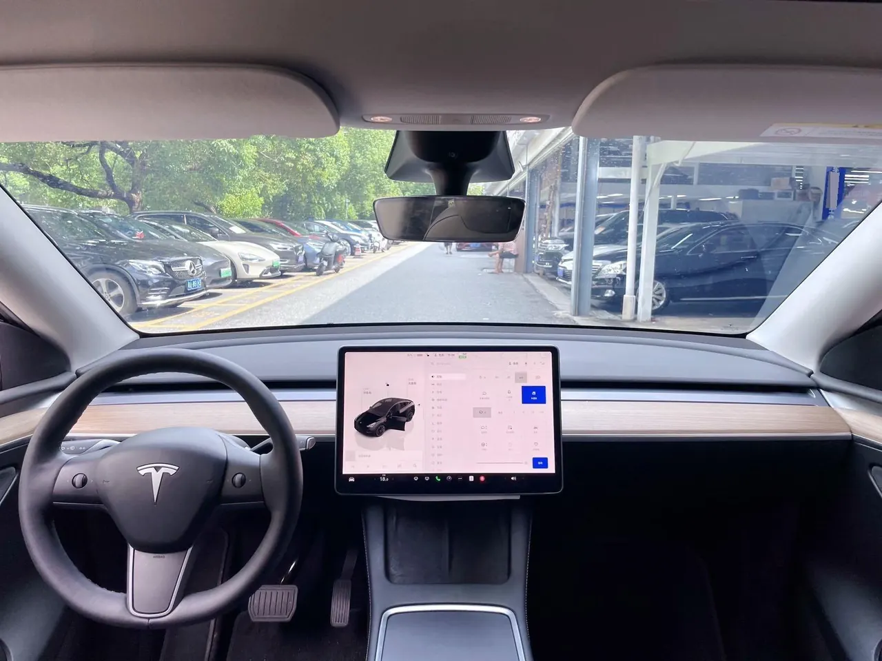 Tesla 2022 Model Y rear-wheel drive version automatic transmission 9