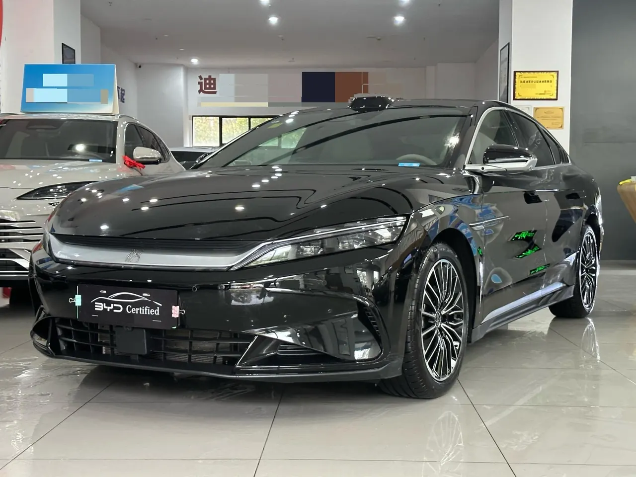 Open image lightbox: BYD 2025 Han DM-i 1.5T stepless smart driving version 125KM laser Radar flagship automatic gear
