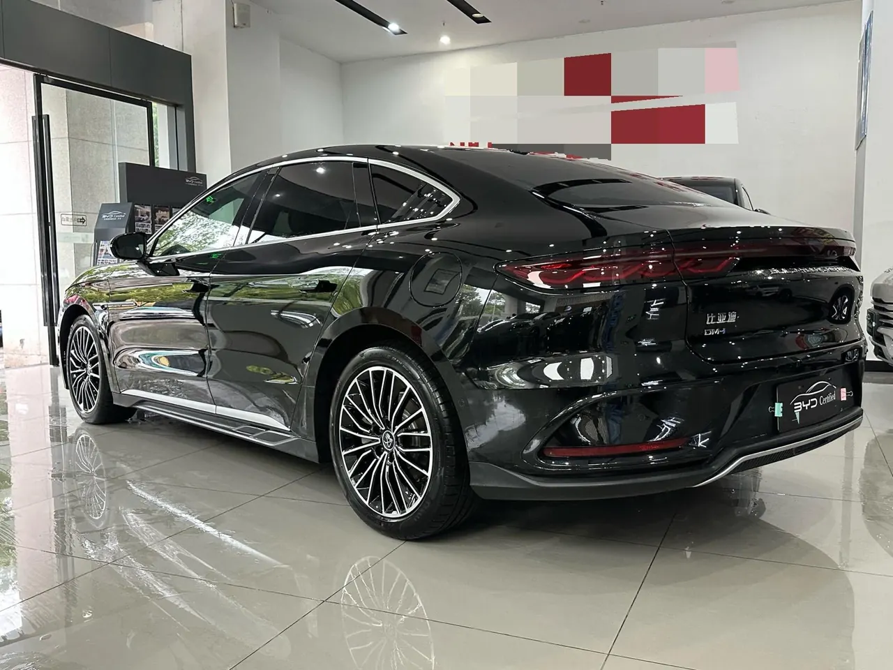 BYD 2025 Han DM-i 1.5T stepless smart driving version 125KM laser Radar flagship automatic gear 16