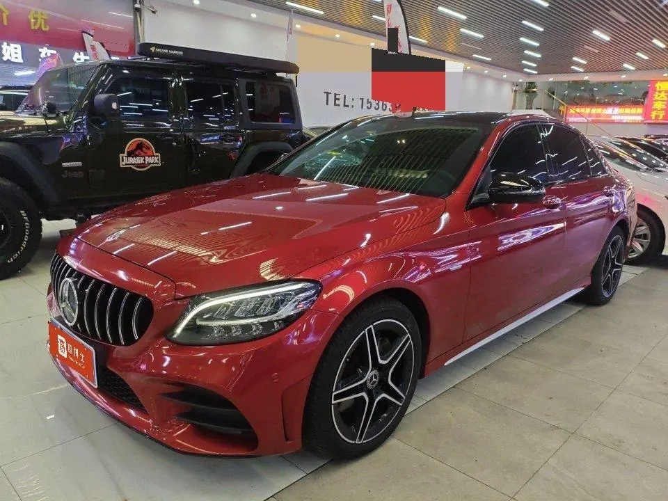 Mercedes Benz Class C 2021 C 260 L 48V 1.5T Sports Star Yao Zhen Tibetan Edition Automatic Gear - View 1