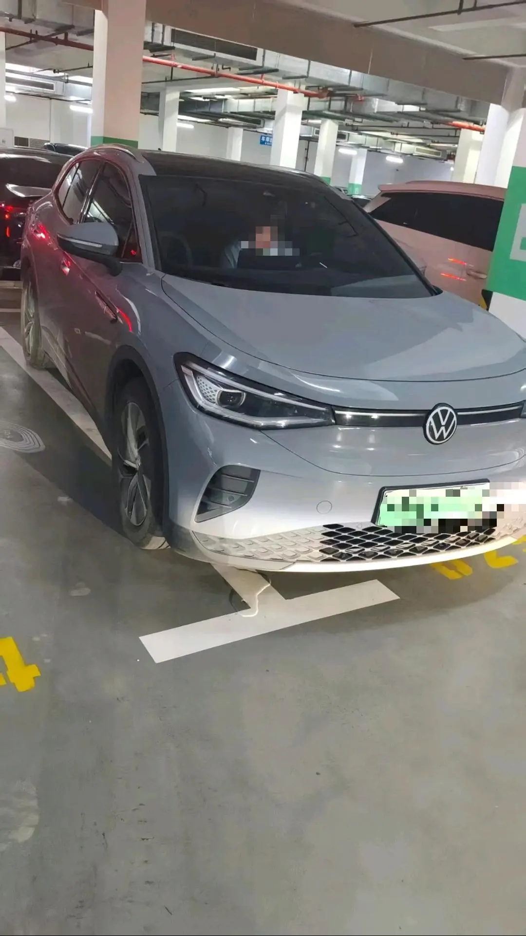 Volkswagen 2022 model ID. 4 CROZZ long endurance PURE version automatic gear 3