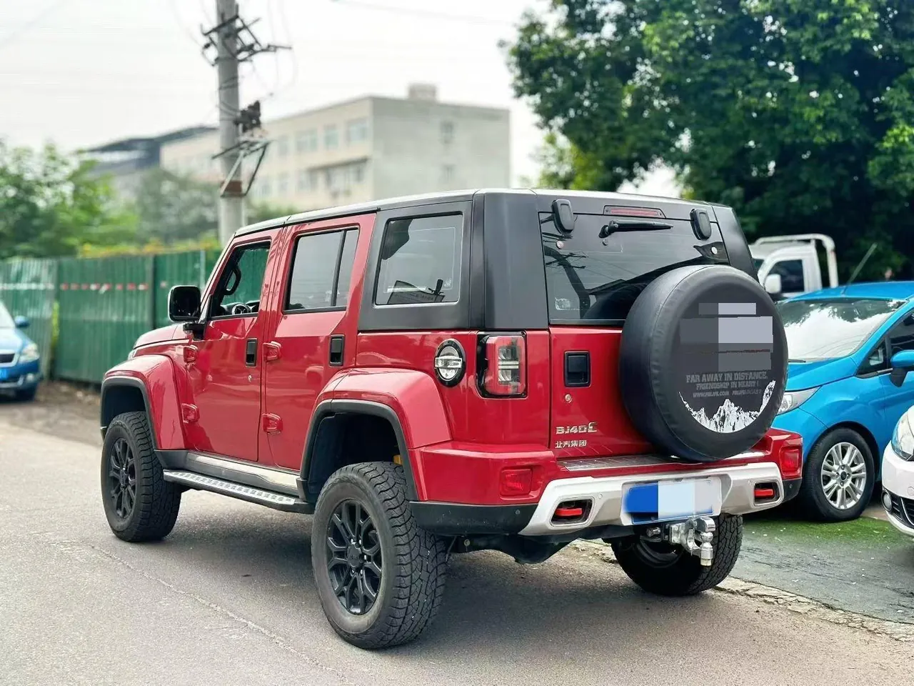 Beijing 2020 BJ40 2.0T 4-wheel drive city hunter version chivalrous automatic gear 6