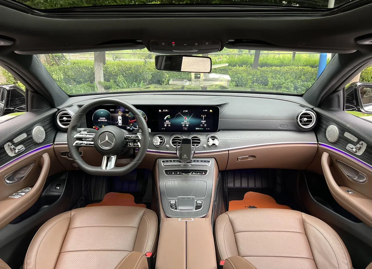 Mercedes Benz E-Class 2021 E 300 L 2.0T Fashion Automatic Gear 4