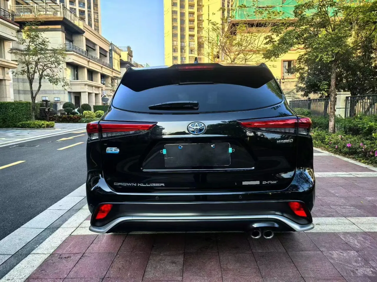 Toyota 2022 Crown Land Release 2.5 Stepless Four-wheel Drive Flagship Automatic Gear 8