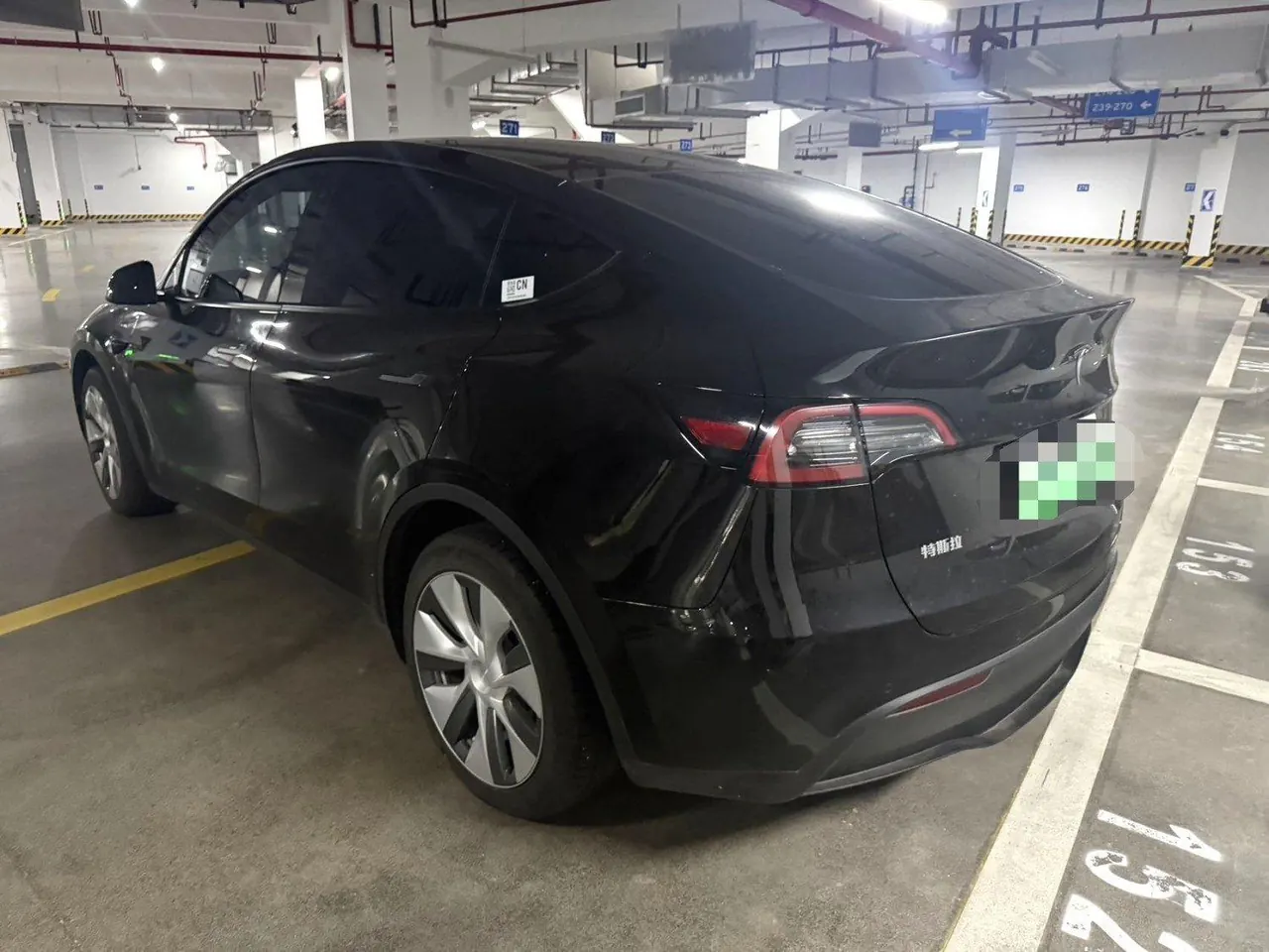Tesla 2022 Model Y long endurance all-wheel drive version (modified) automatic gear 5