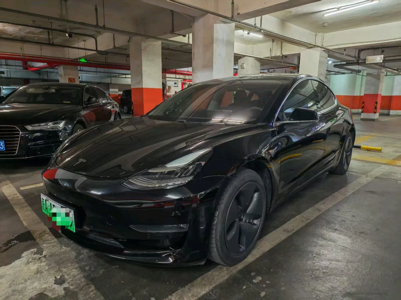 Tesla 2020 Model 3 long endurance rear wheel drive version (modified) automatic gear - View 1