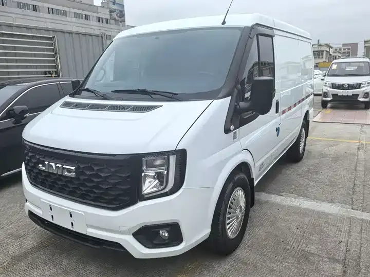JMC Fushun 2023 2.0T Manual Short Axis Low Top Commercial Vans 2/3 Seat Lift Tailgate 2