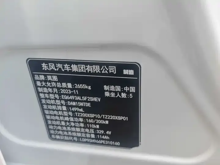 Voyah FREE 2024 Model, Ultra-Long Range Intelligent Driving Edition 9