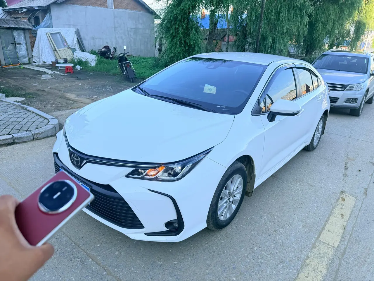 Toyota 2022 corolla 1.2T stepless pioneer PLUS version automatic gear - View 1