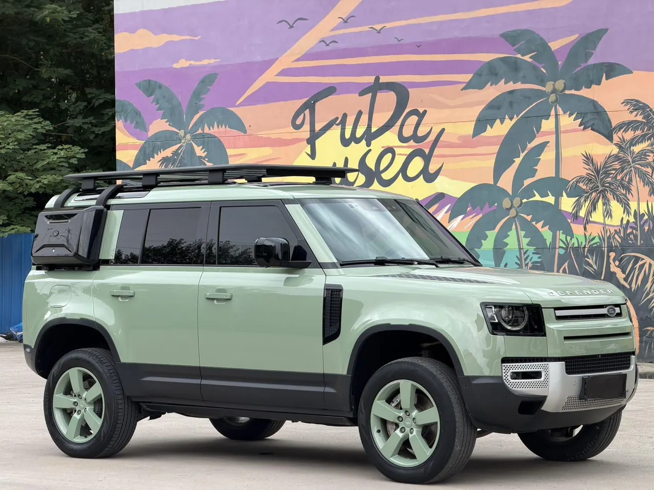 Land Rover Guard (Imported) 2023 Guard 110 48V 3.0T P400 75th Anniversary Legendary Automatic Gear 3