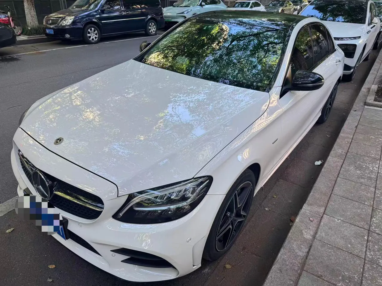 Mercedes Benz Class C 2021 C 260 L 48V 1.5T Sports Star Yao Zhen Tibetan Edition Automatic Gear - View 1