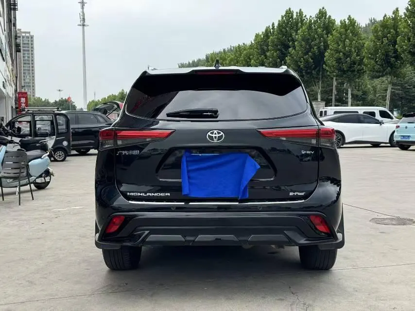 Toyota 2024 Highlander Dual Engine 2.5 Stepless Intelligent Electric Hybrid Four-wheel Drive Premium Edition 7-seat Automatic Transmission 8
