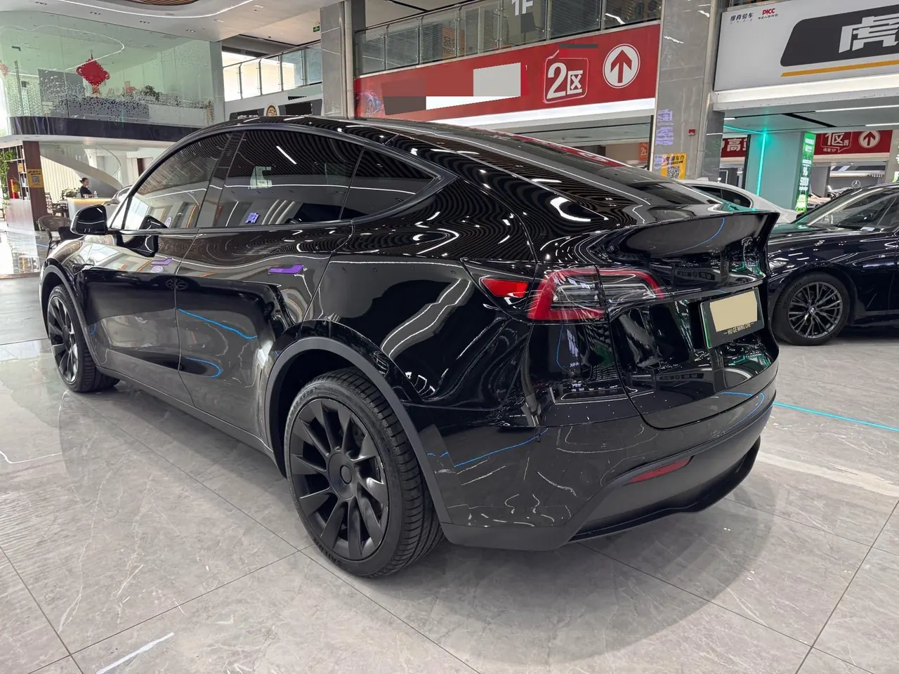 Tesla 2023 Model Y long endurance all-wheel drive version automatic transmission 4
