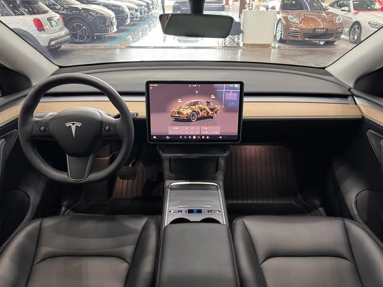 Tesla 2023 Model Y long endurance all-wheel drive version automatic transmission 9
