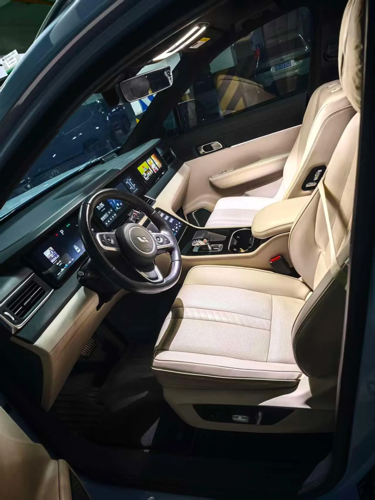 Li 2020 ONE 1.2T extended range 6-seat automatic gear 5