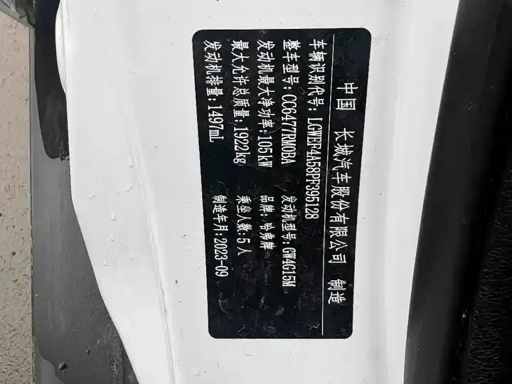 Haval M6 2023 PLUS 1.5T Manual Deluxe Zhilian 6