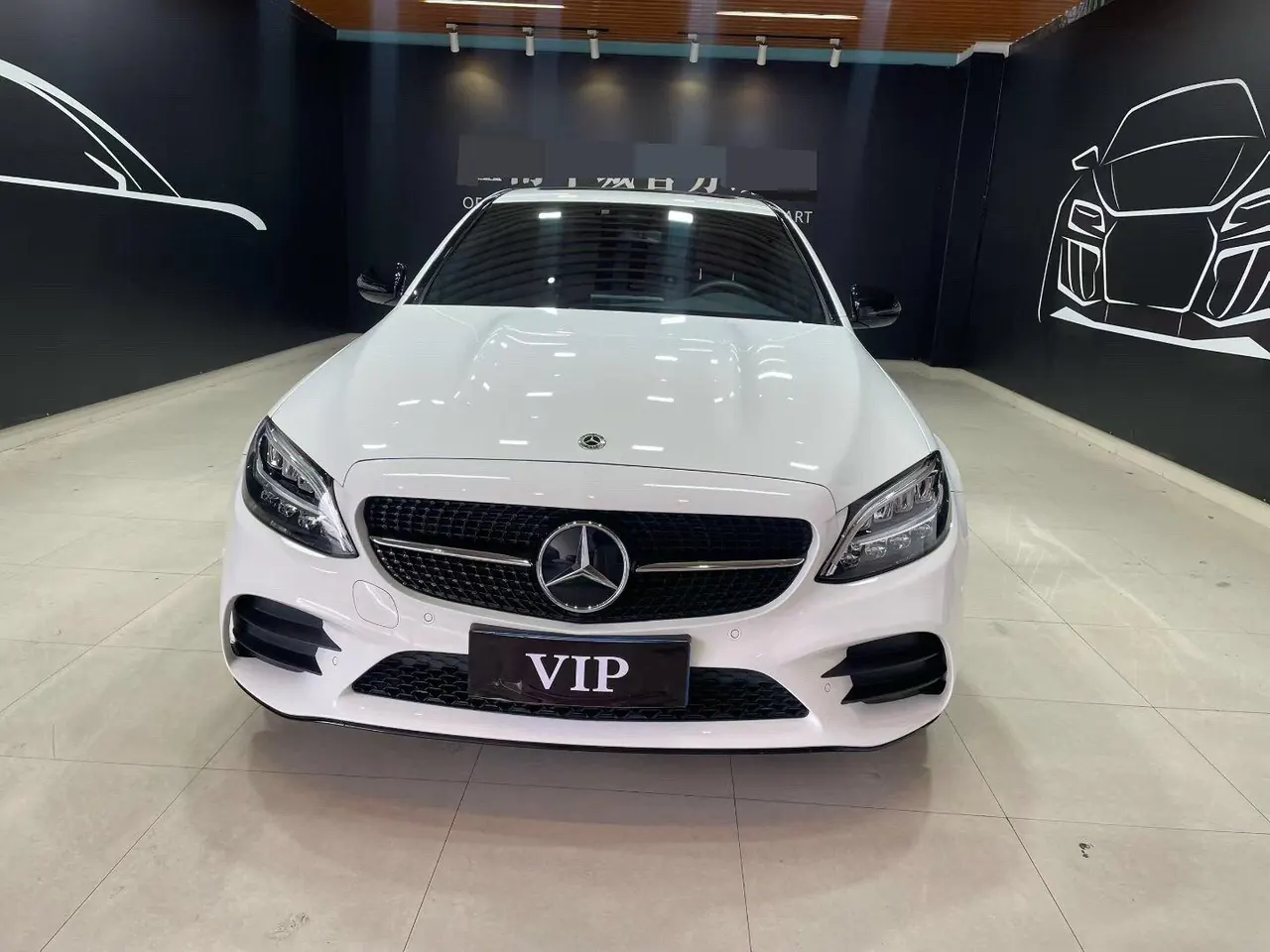 Mercedes Benz Class C 2021 C 260 48V 1.5T Star Yao Zhen Tibetan Edition Automatic Gear 2