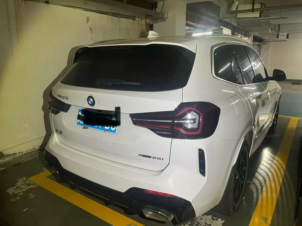 BMW 2022 X3 xDrive25i 2.0T M sports suit automatic gear 2