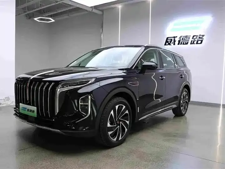 Open image lightbox: HongQi HS7 PHEV 2024 2.0T PHEV 4-wheel drive flag smooth version 7 seats