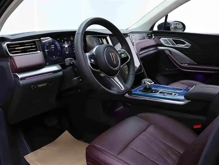 HongQi HS7 PHEV 2024 2.0T PHEV 4-wheel drive flag smooth version 7 seats 12