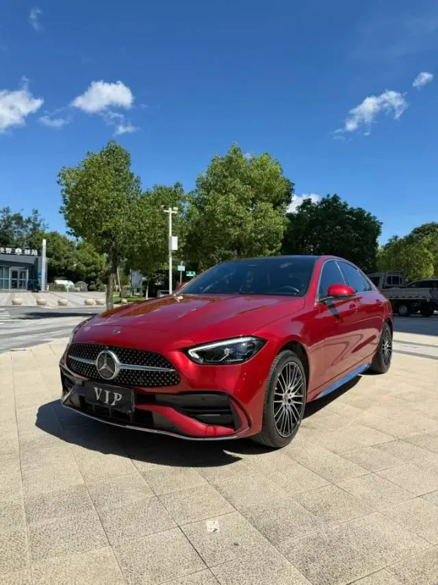 Open image lightbox: Mercedes Benz Class C 2022 C 260 L 48V 1.5T Hao Night Sports Edition (Modified) Automatic Gear