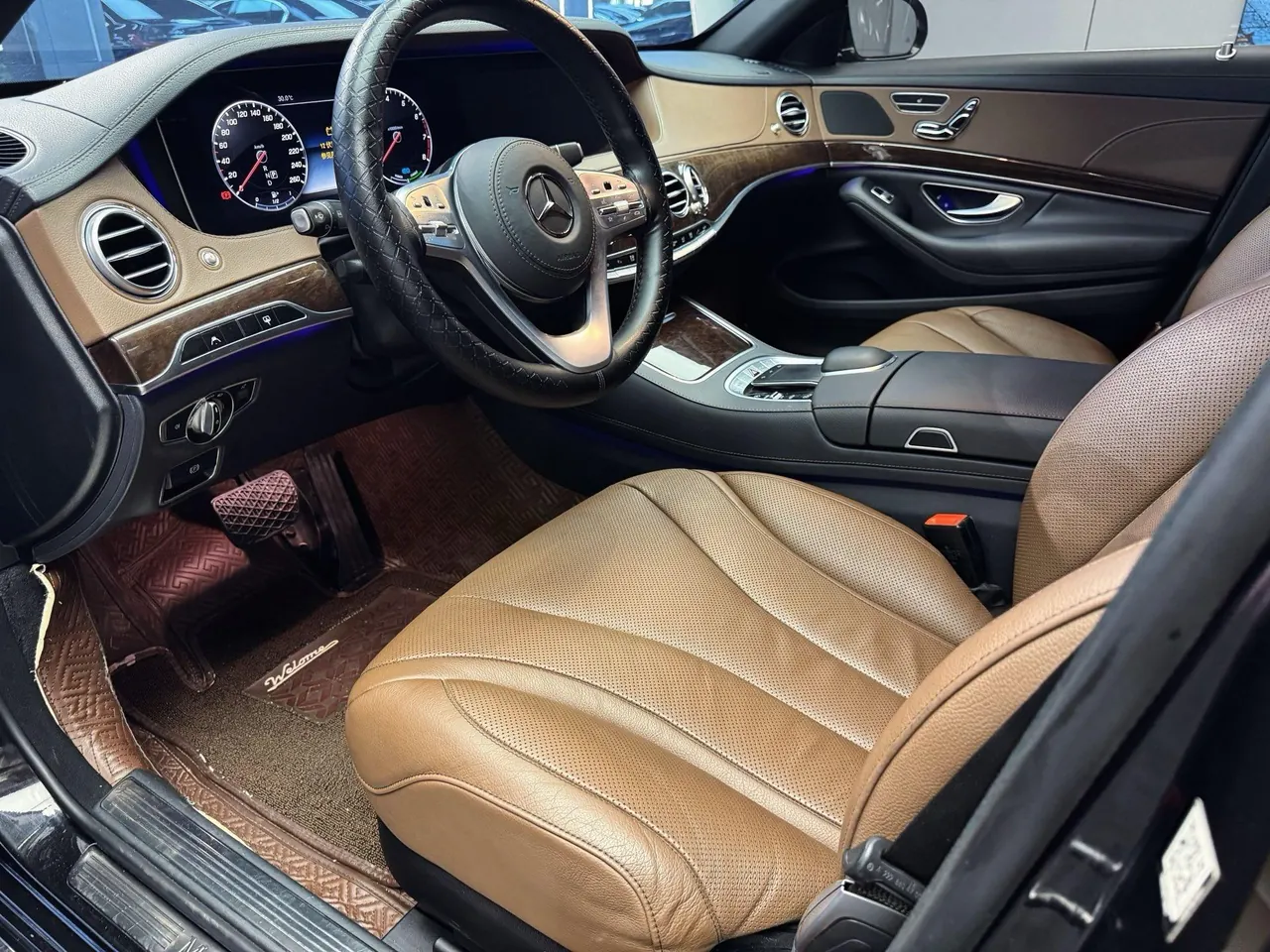 Mercedes Benz S-Class (Imported) 2020 S 350 L 48V 3.0T Commercial Zhenzang Edition Automatic Gear 5