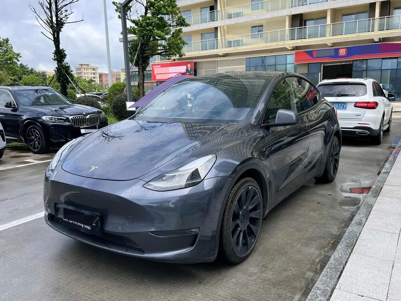 Open image lightbox: Tesla 2021 Model Y long endurance all-wheel drive version (modified) automatic gear