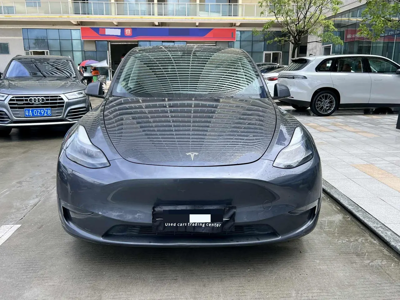 Tesla 2021 Model Y long endurance all-wheel drive version (modified) automatic gear 2