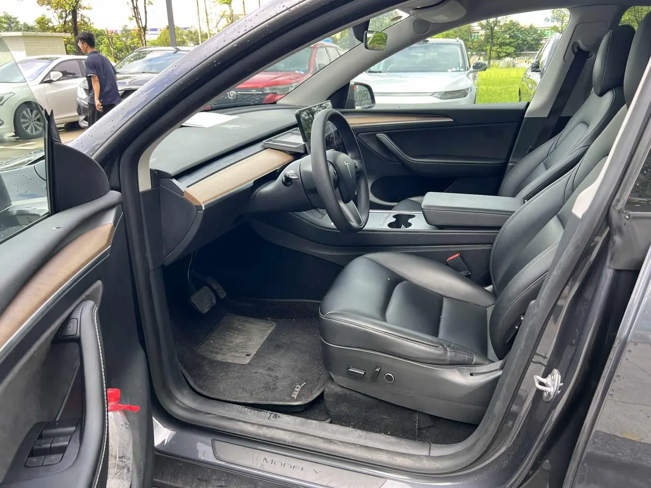 Tesla 2021 Model Y long endurance all-wheel drive version (modified) automatic gear 4