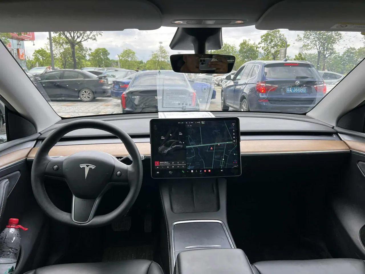 Tesla 2021 Model Y long endurance all-wheel drive version (modified) automatic gear 5