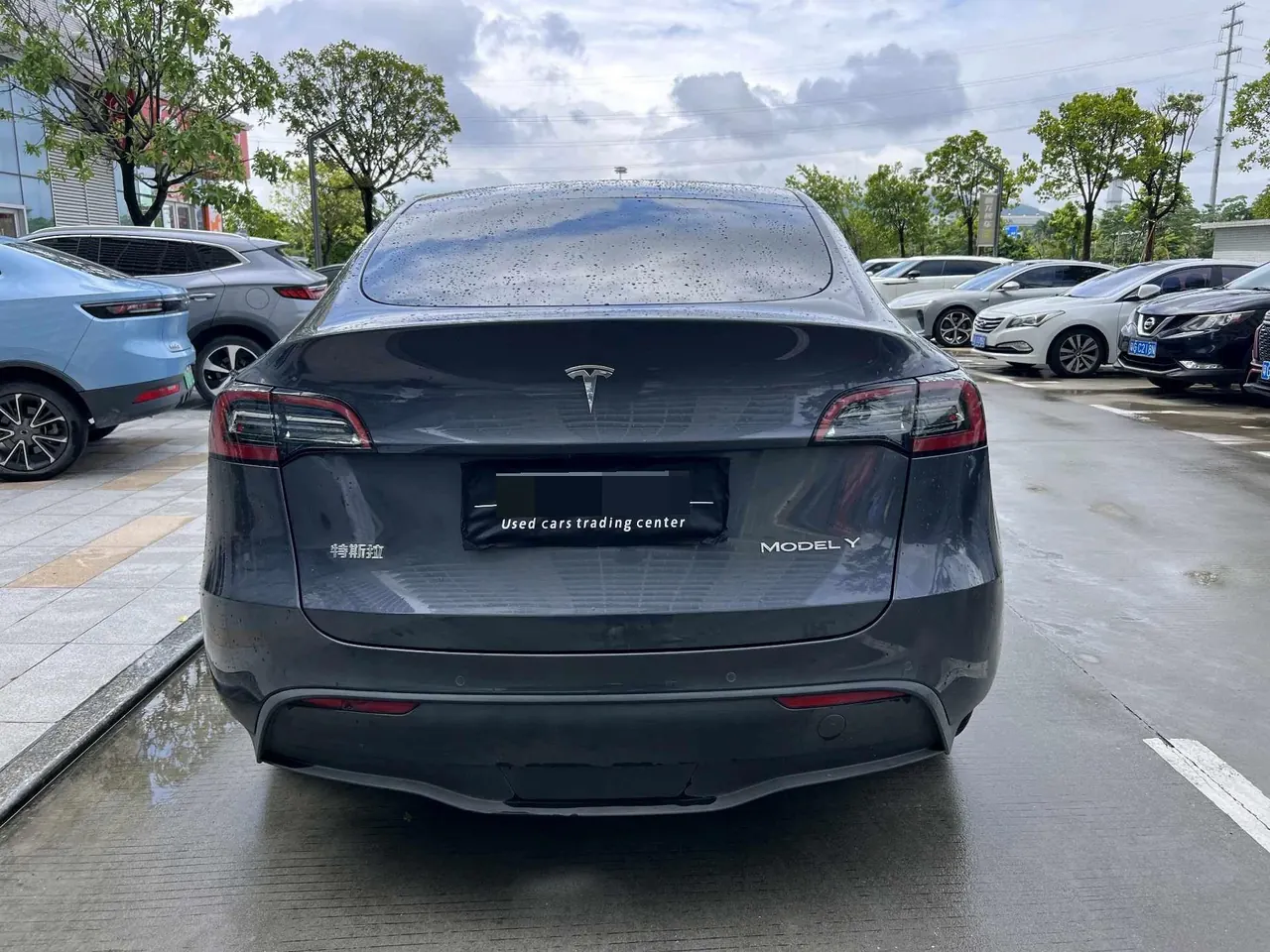 Tesla 2021 Model Y long endurance all-wheel drive version (modified) automatic gear 7