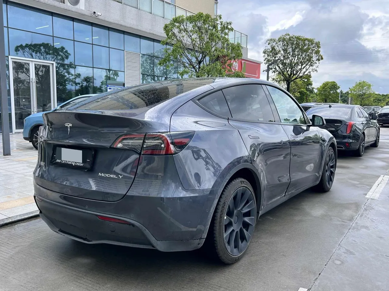 Tesla 2021 Model Y long endurance all-wheel drive version (modified) automatic gear 8